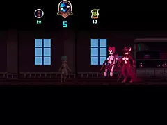 Haunted Hump House Halloween Hentai with Futa Monster Girl Chasing Cum